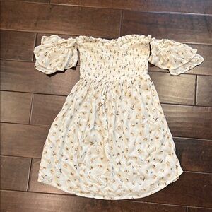 Billabong Floral Off-Shoulder Juniors Dress size XS